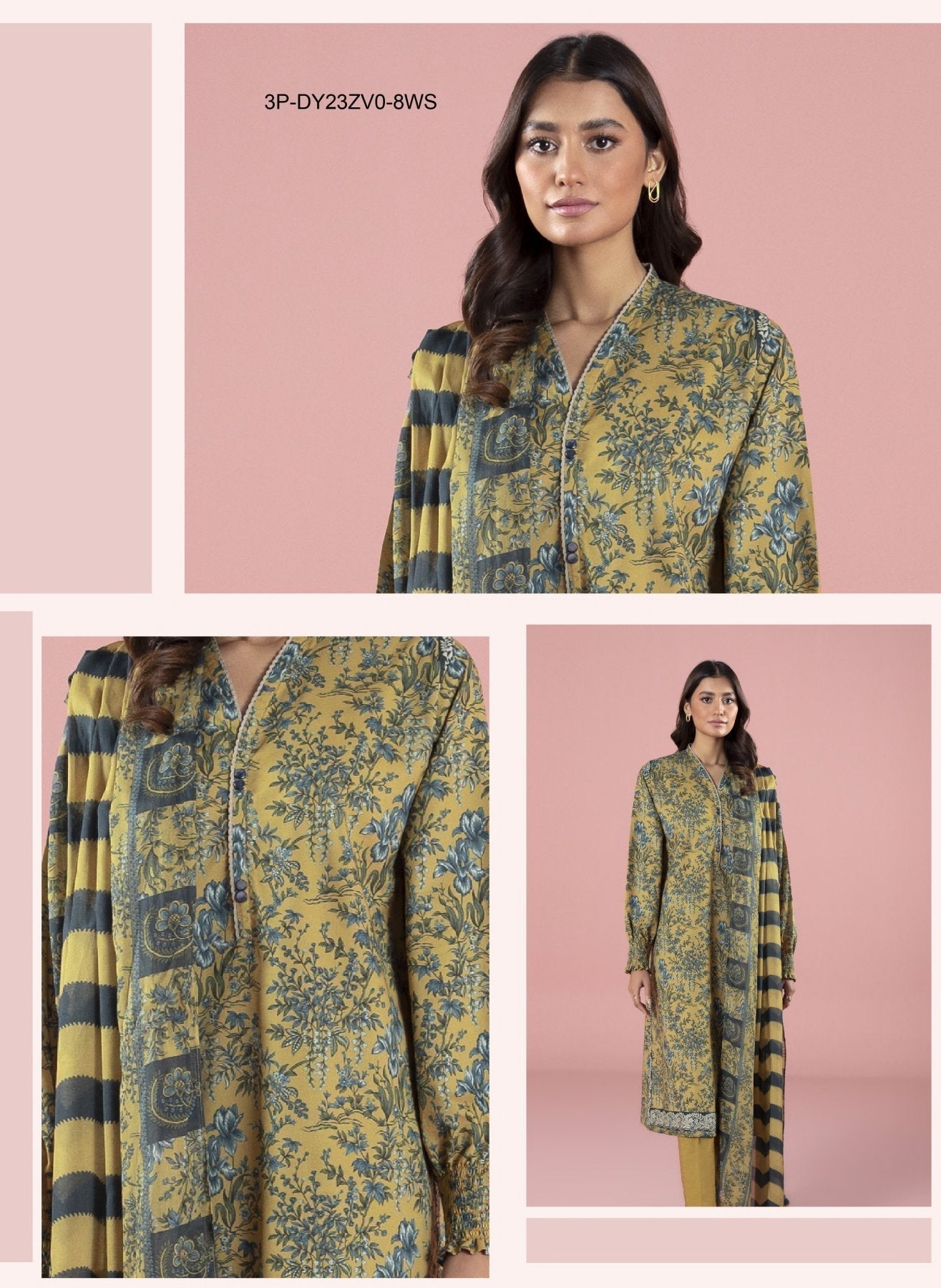 SAPPHIRE VOL-6 PRINTED LAWN (Set -Pack Of 10 Suits ) Market Boy