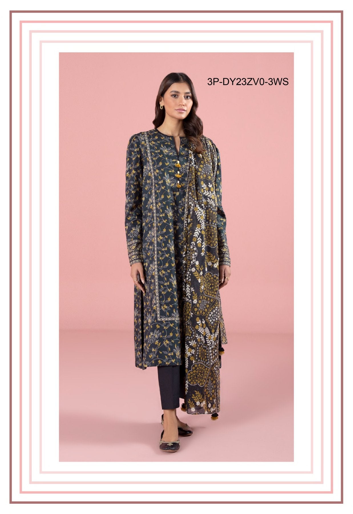 SAPPHIRE VOL-6 PRINTED LAWN (Set -Pack Of 10 Suits ) Market Boy