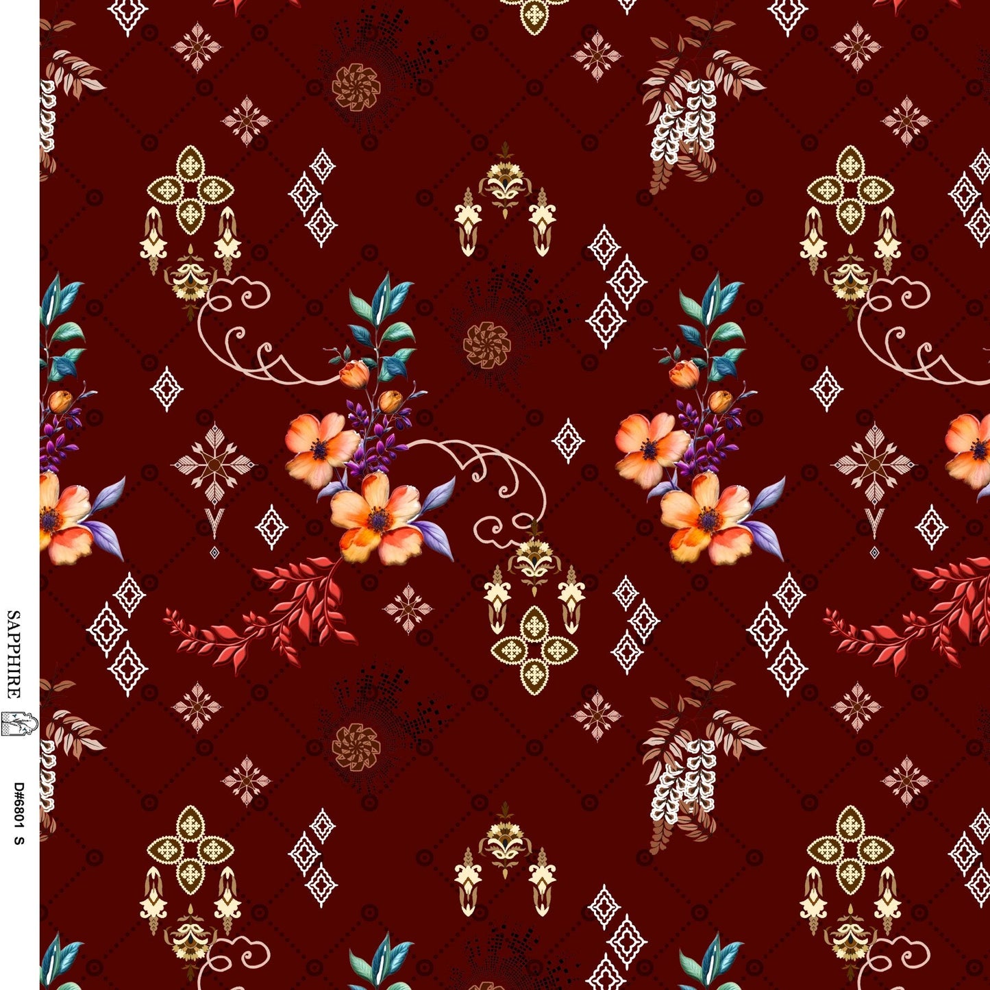 Sapphire Bana Dora 2 pc linen 15 Suits