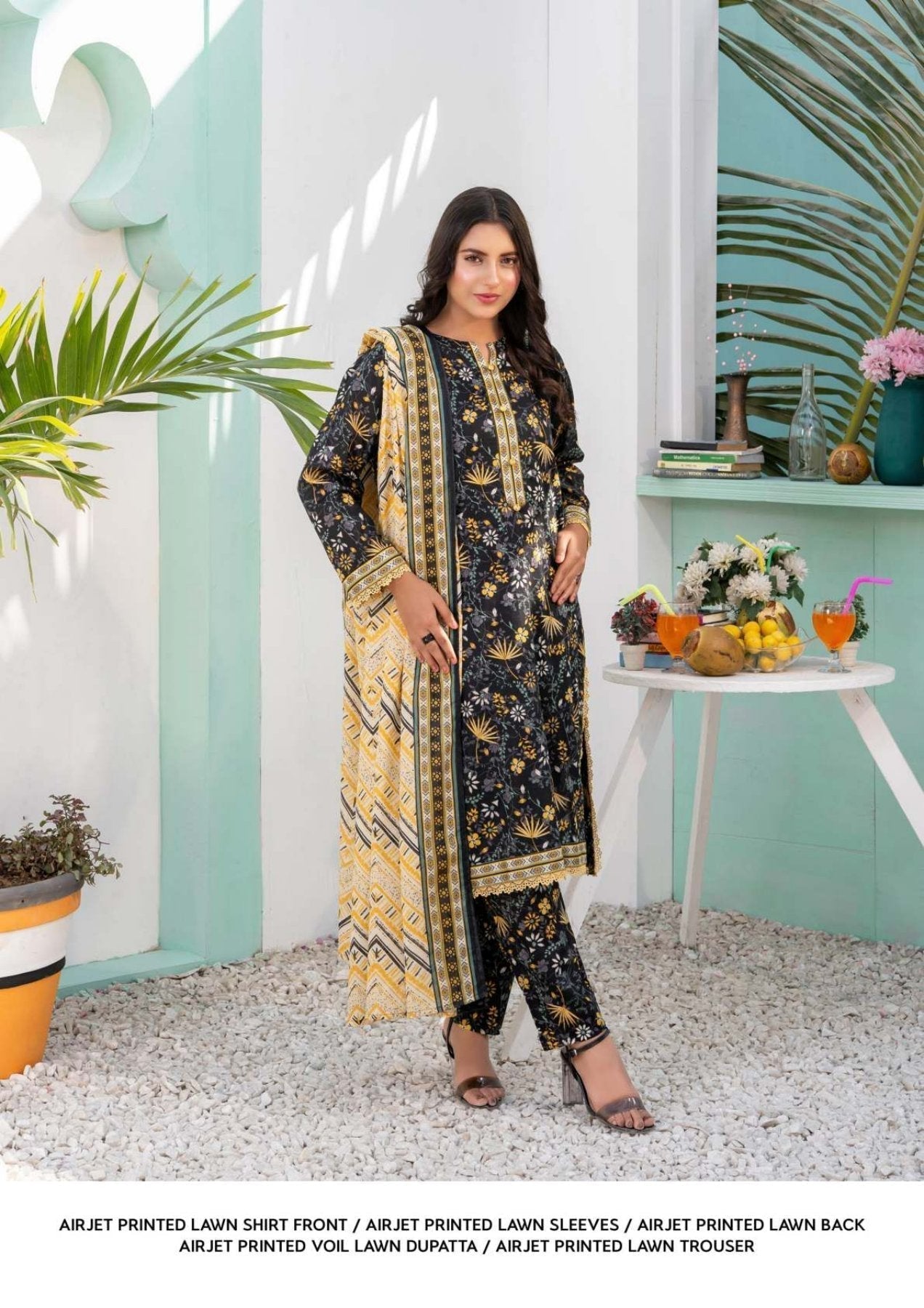 Zesh Separate Print Lawn (Set-Pack of 6 Suits)Category A Market Boy