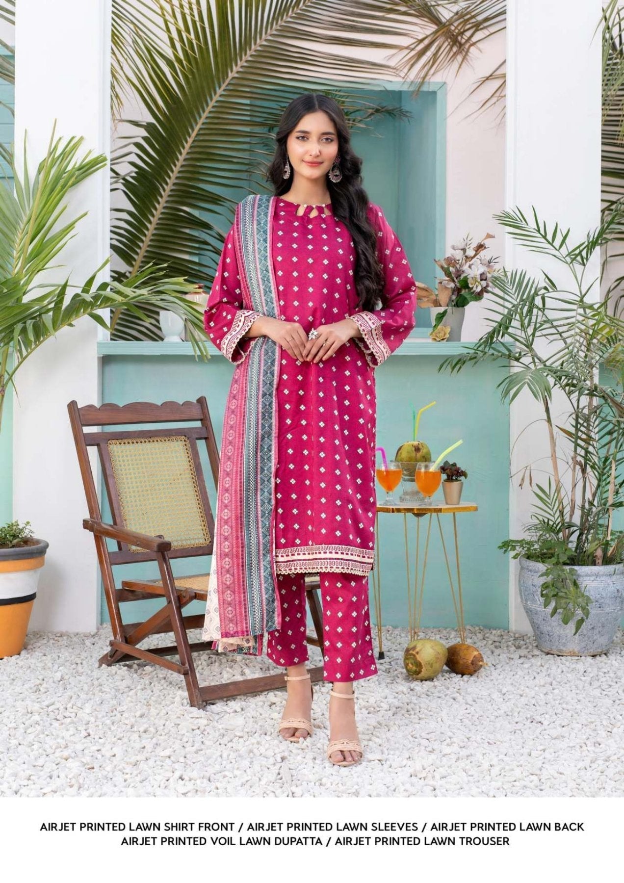 Zesh Separate Print Lawn (Set-Pack of 6 Suits)Category A Market Boy