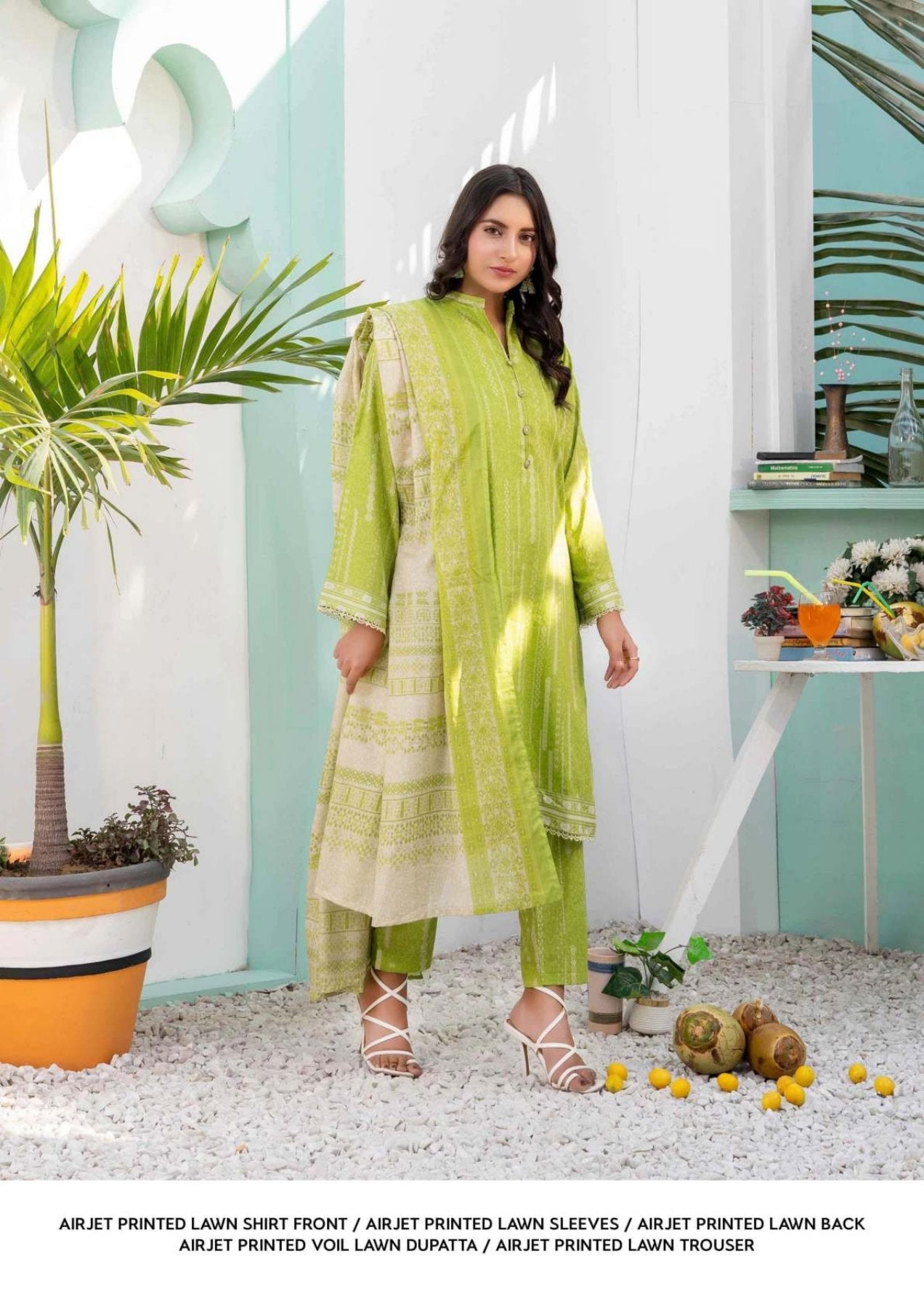 Zesh Separate Print Lawn (Set-Pack of 6 Suits)Category B Market Boy