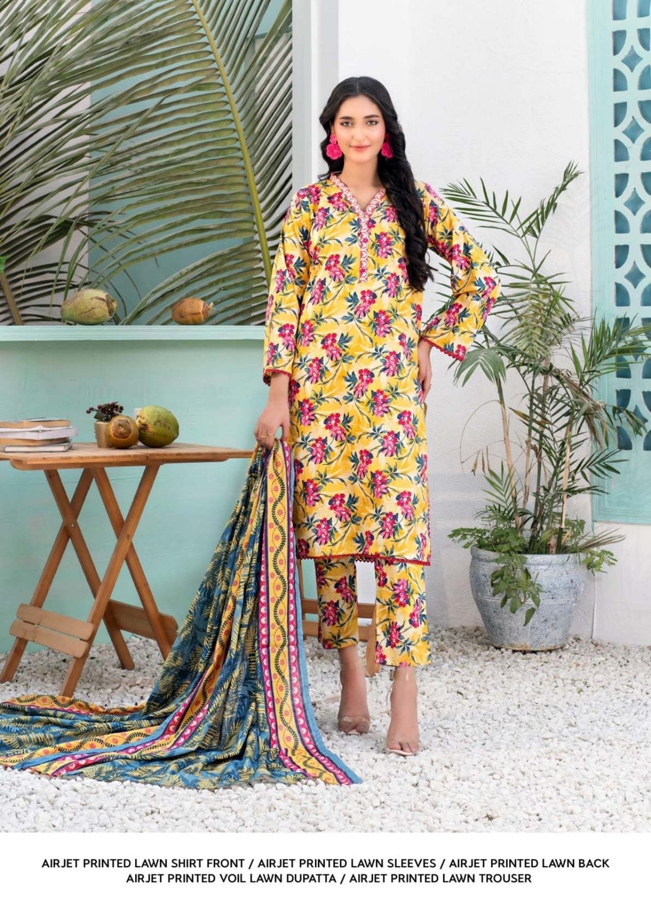 Zesh Separate Print Lawn (Set-Pack of 6 Suits)Category B Market Boy