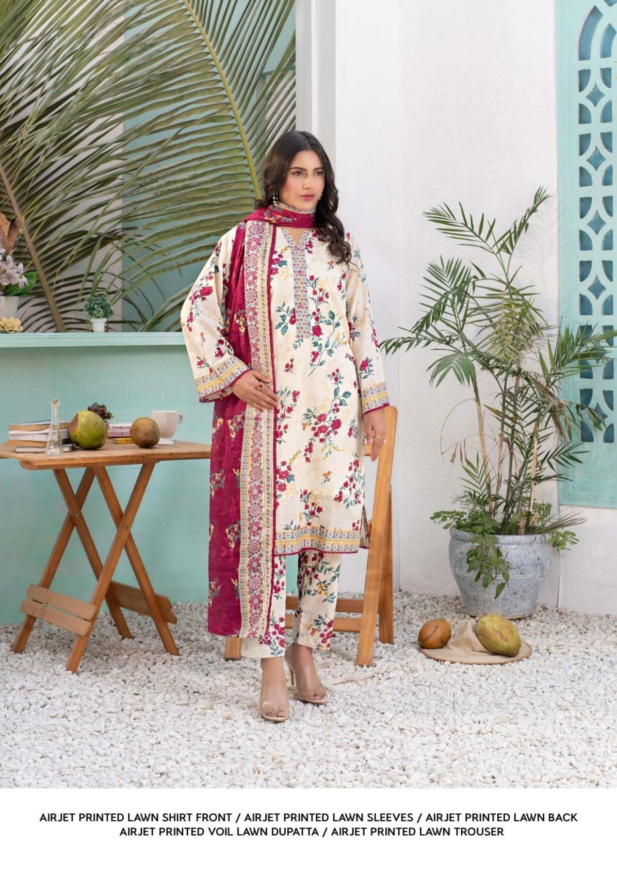 Zesh Separate Print Lawn (Set-Pack of 6 Suits)Category A Market Boy