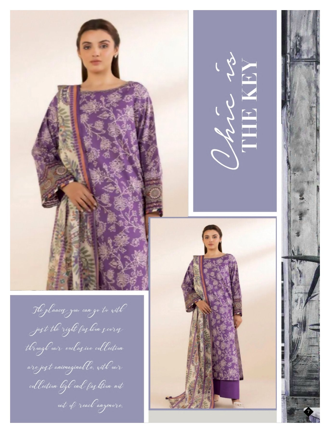Sapphire 3-PC Vol-2 Printed Lawn 5 Suits Category B Market Boy