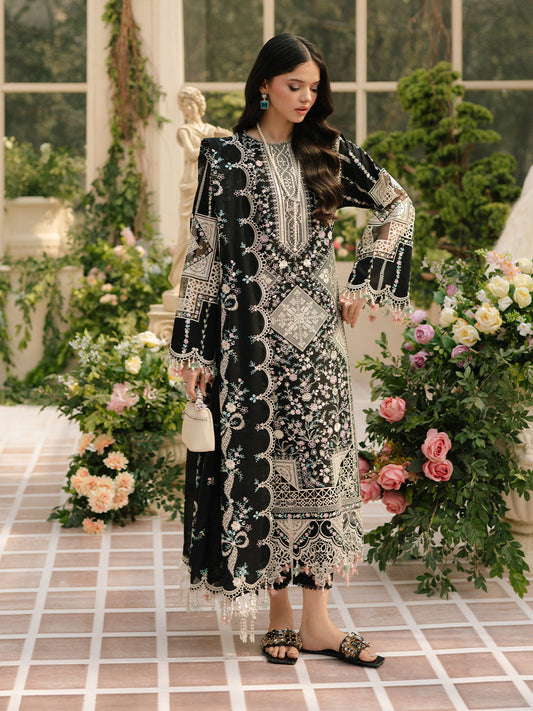 103 - B | BIN ILYAS LUXURY 3-PC LAWN Binilyas