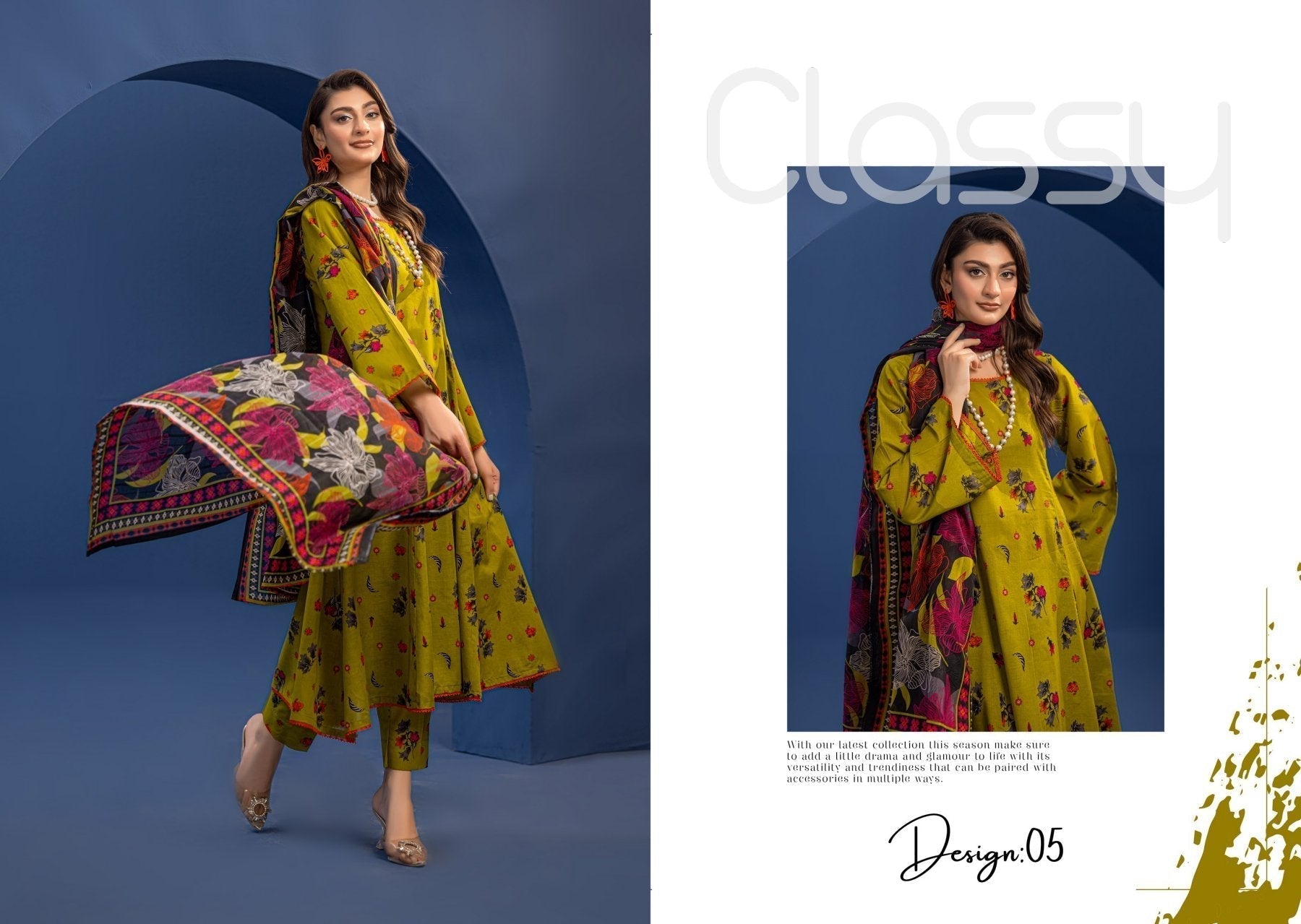 EMIRA BY ORANG  (Set -Pack of 4 Suits ) Category A Market Boy