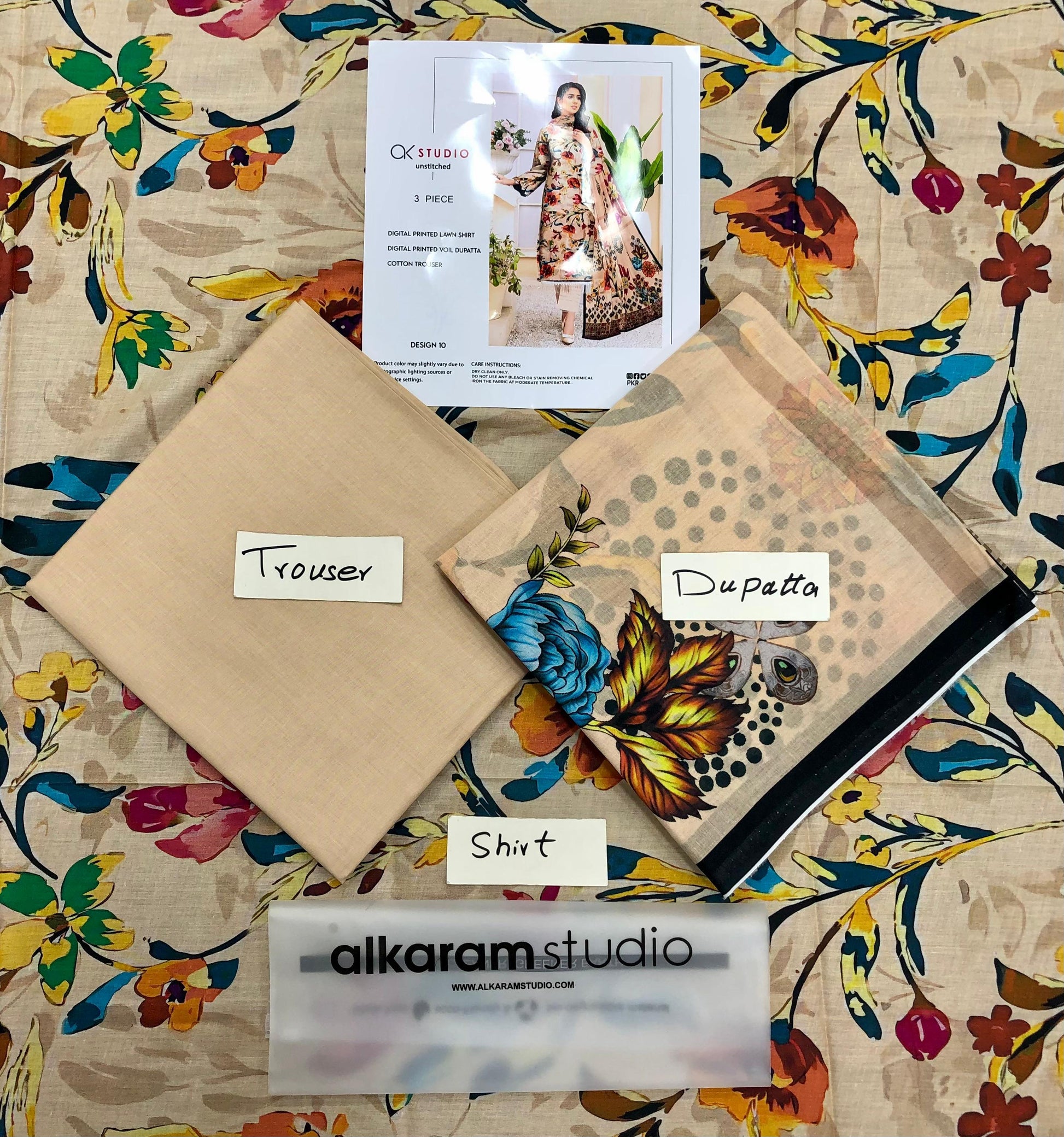 ALKARAM DIGITAL PRINTED LAWN ( Set -Pack of 5 Suits ) Category A Market Boy