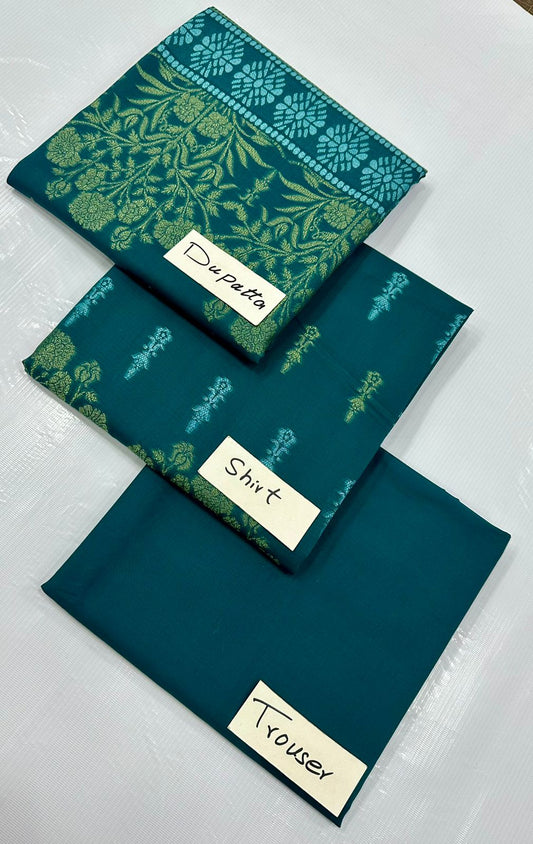 BONANZA SATRANGI LAWN JACQUARD BAROSHA 2025 ΒΑΝΑ DURA (Set -Pack of 4 Suits ) Category A Market Boy