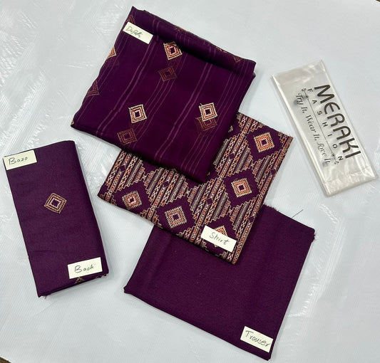 Bareeze Lawn Karande Embroidery (Set -Pack of 8 Suits ) Market Boy