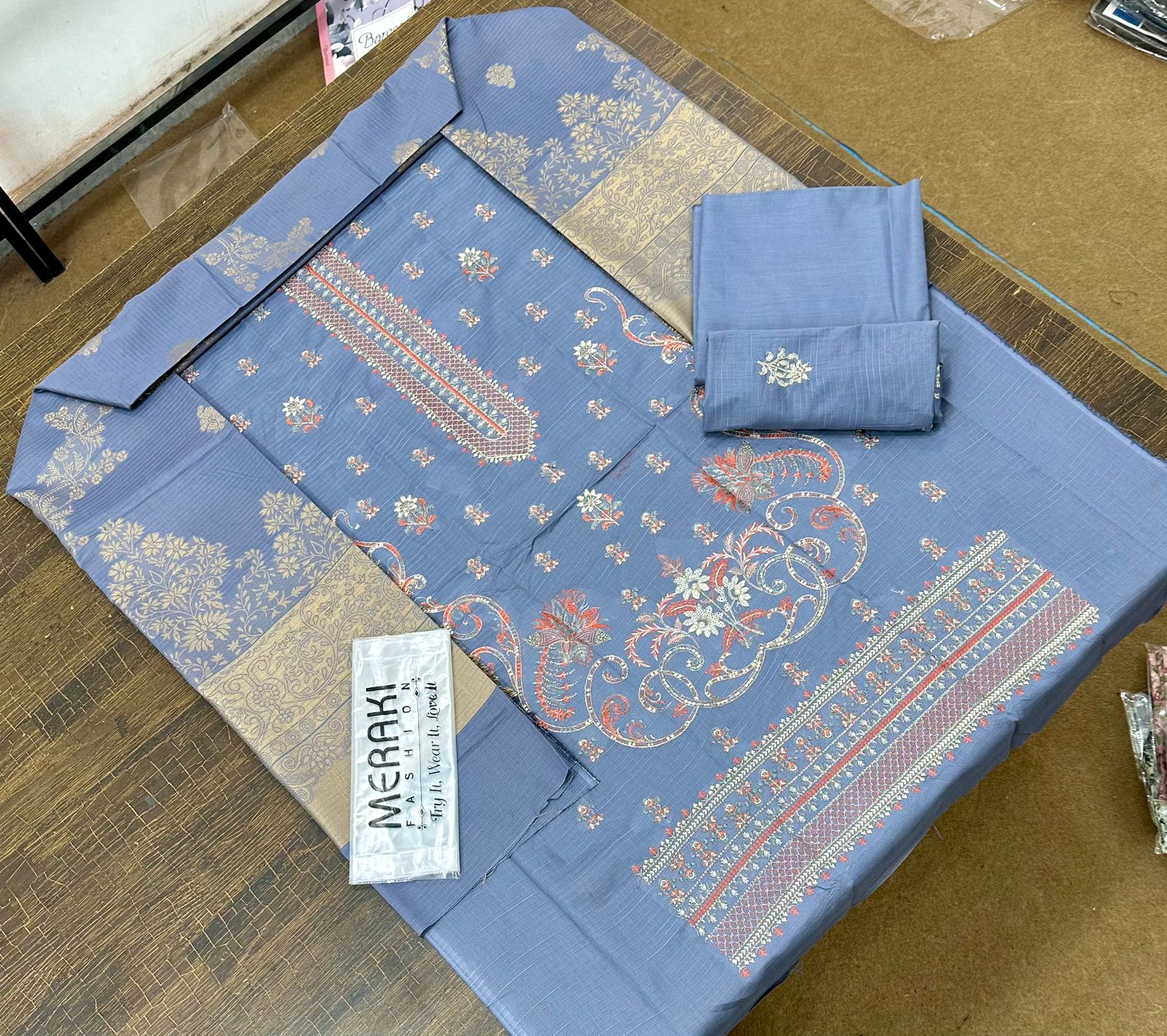 MERAKI FASHION VOL 354 BANA DURA LAWN (Set -Pack of 4 Suits ) Category A Market Boy