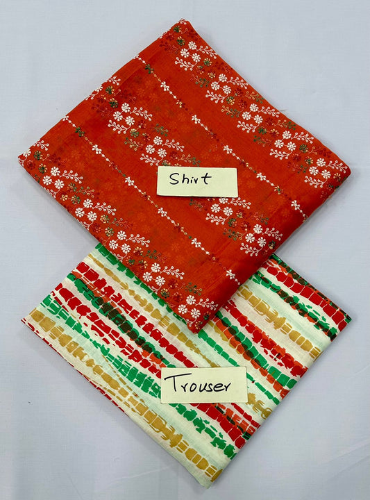 2 PIECE CHIKAN KARI LAWN VOL 2025 (Set -Pack of 4 Suits ) RANDAM Market Boy