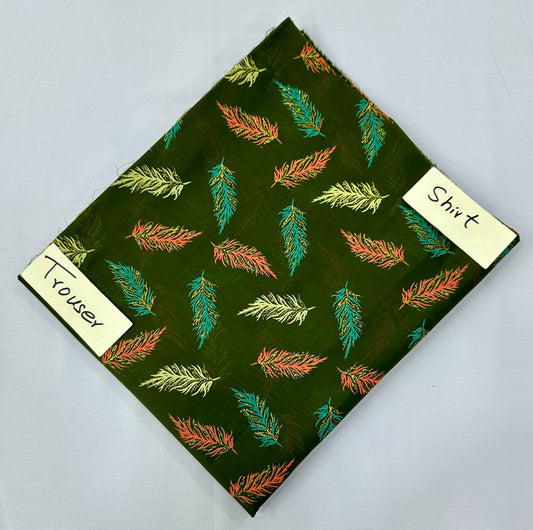 2 Piece Glitter Print Lawn (Set -Pack Of 6 Suits ) Random Market Boy