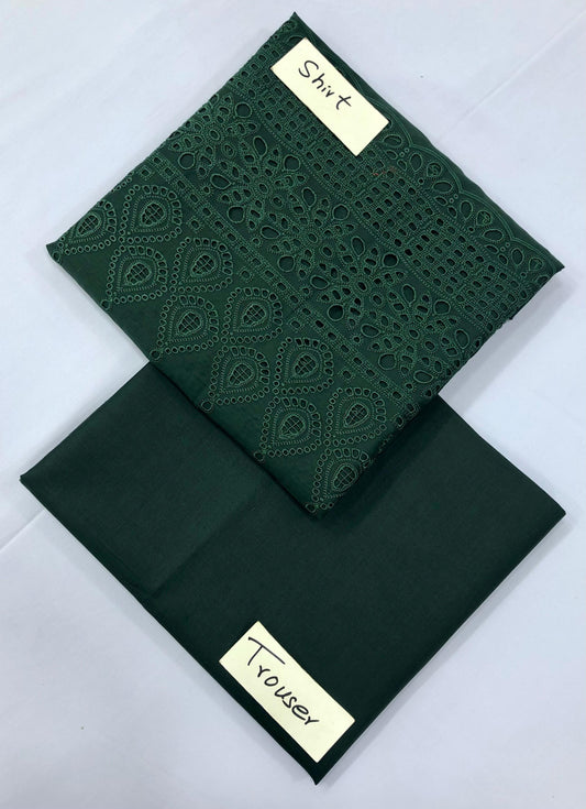 DAMAN BORING SHIFFLI CHIKAN KARI LAWN (Set -Pack Of 16 Suits ) Category A Market Boy
