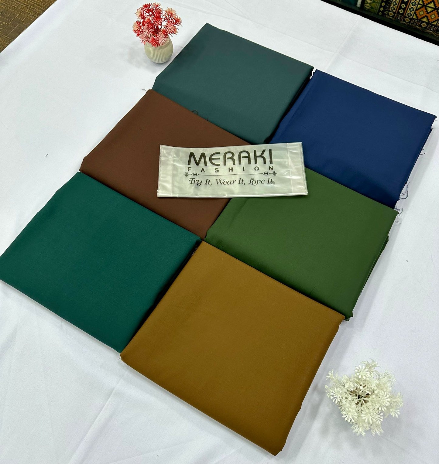 GENTS PARIMIUM WASH WEAR (Set -Pack Of 6 Suits ) Market Boy