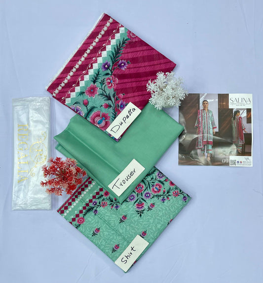 Salina Embroidery Cut Work (Set-Pack of 5 Suits) Category B Market Boy