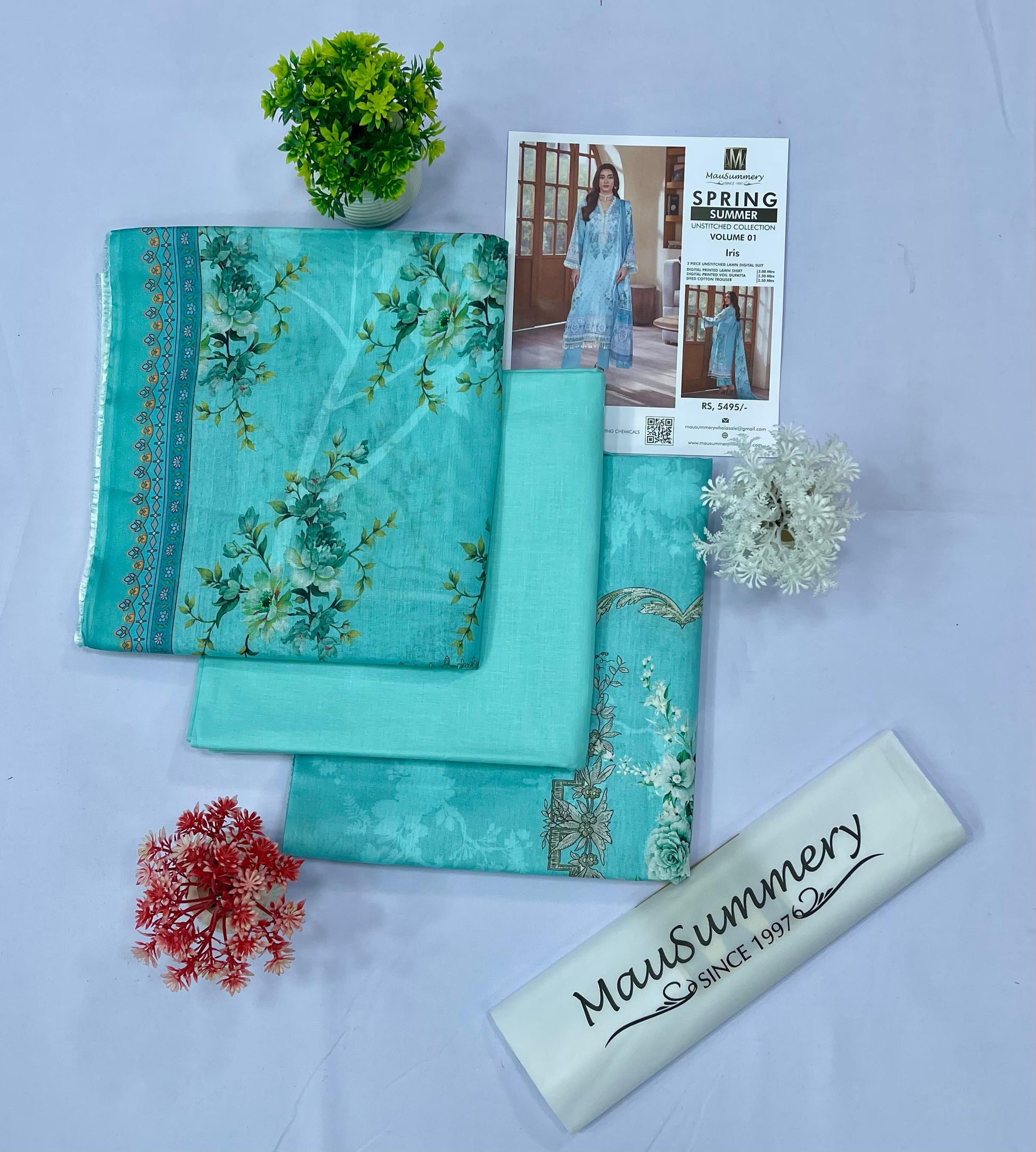 Mausummery Lawn (Set-Pack of 6 Suits) Category A Market Boy