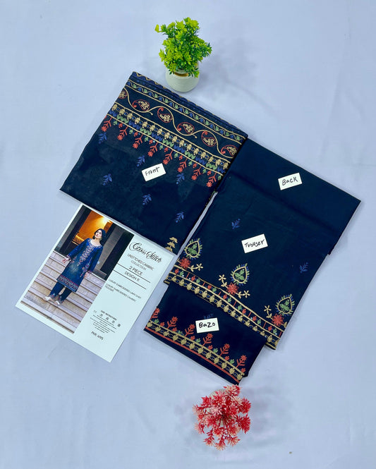 CROSS STITCH LUXURY EMBROIDERED LAWN  (Set -Pack Of 6 Suits ) Category B Market Boy