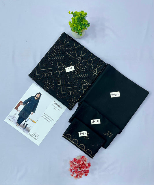 Tawakkal Chikankari Lawn 2-PC (Set -Pack of 6 Suits)Category B Market Boy