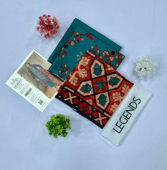 Haya By Legend Print Lawn (Set -Pack Of 4 Suits ) Category B Market Boy