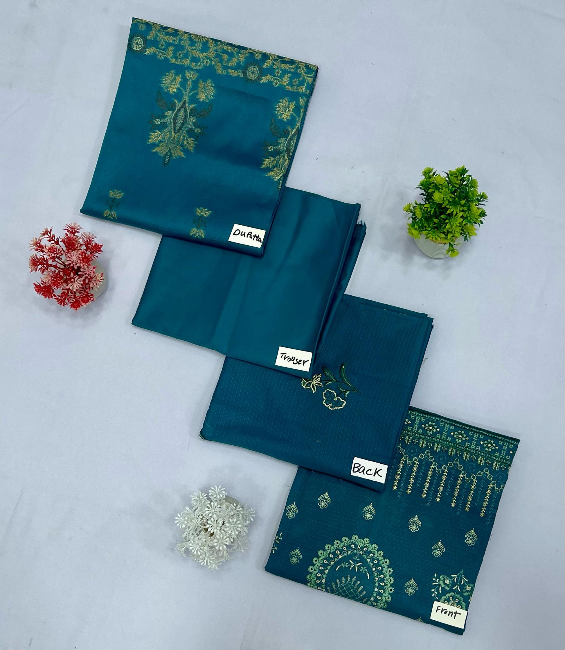 Meraki Embroidered Bana Dora Lawn (Set -Pack of 6 Suits) Market Boy