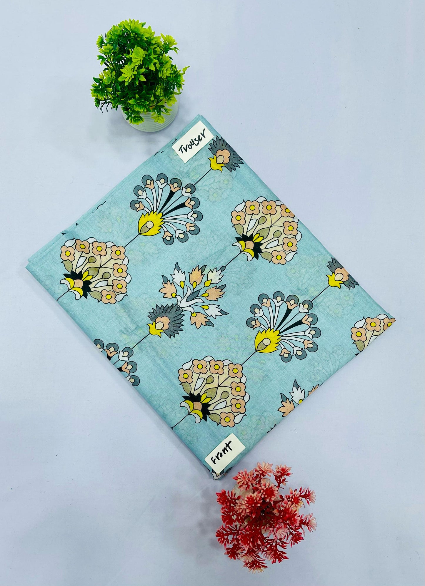 ETHNIC & SAPPHIRE LAWN (Set -Pack Of 4 Suits ) Random Market Boy