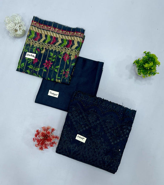 Bin Saeed Embroidered Lawn (Set -Pack Of 7 Suits ) Category A Market Boy