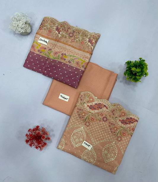 Bin Saeed Embroidered Lawn (Set -Pack Of 7 Suits ) Category B Market Boy