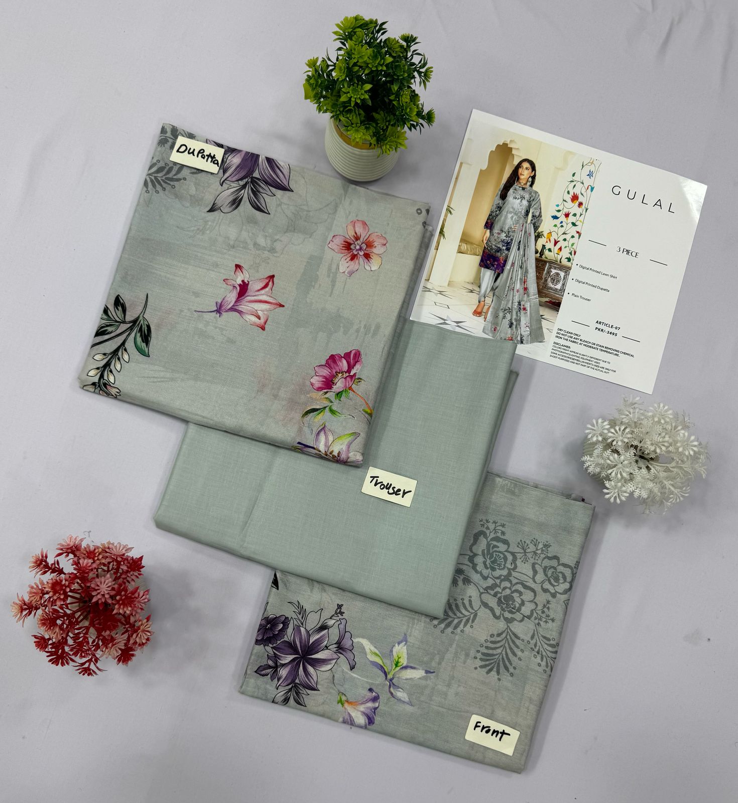 GULAL DIGITAL PRINTED LAWN 10 SUITS Market Boy