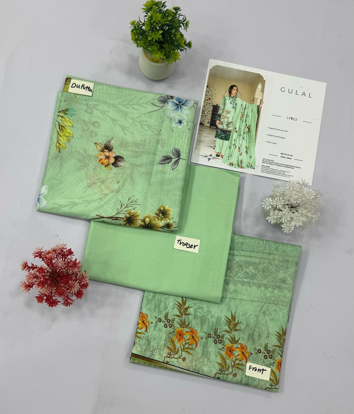 GULAL DIGITAL PRINTED LAWN 10 SUITS Market Boy