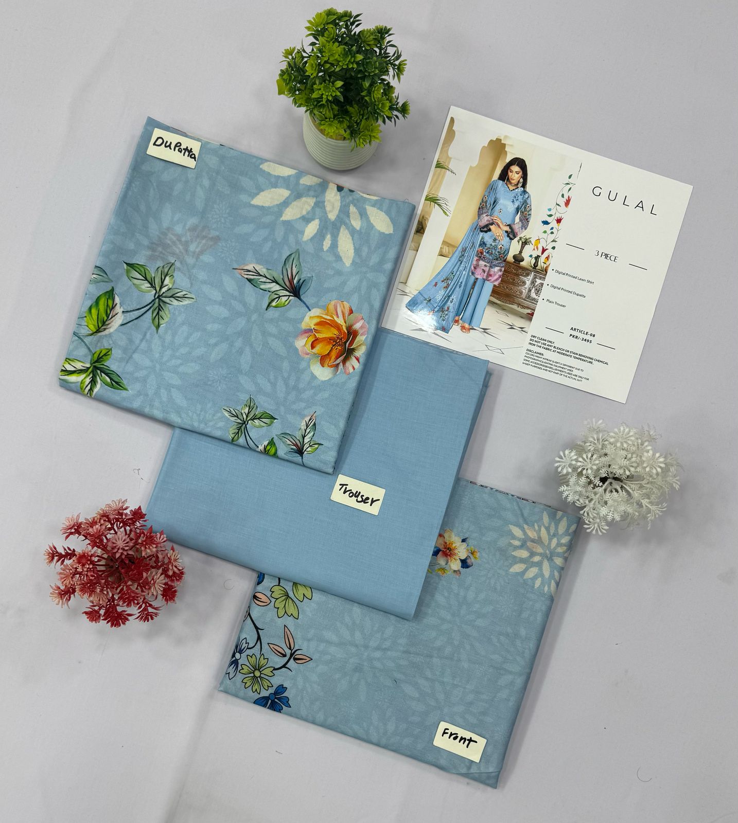 GULAL DIGITAL PRINTED LAWN 5 SUITS Category A Market Boy