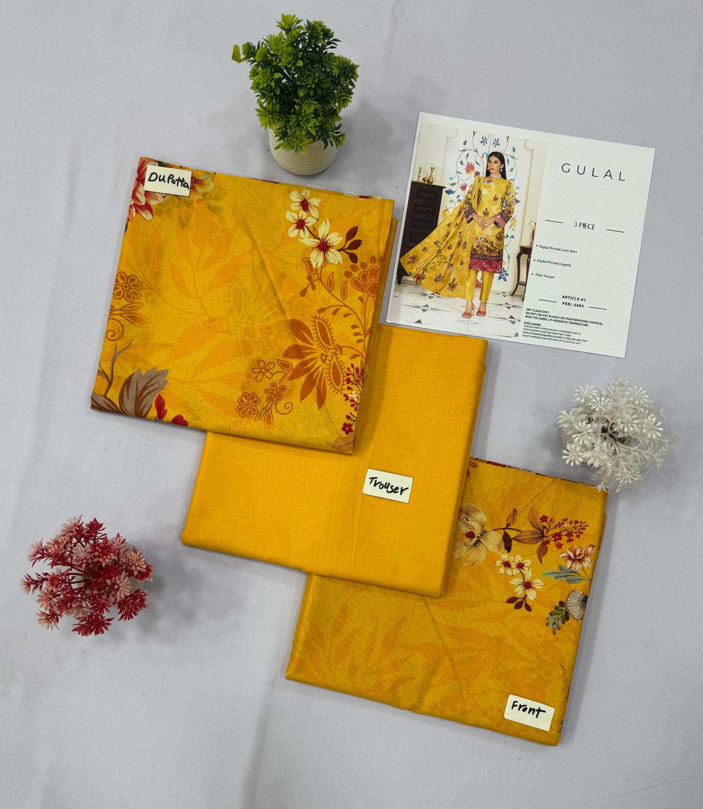 GULAL DIGITAL PRINTED LAWN 10 SUITS Market Boy