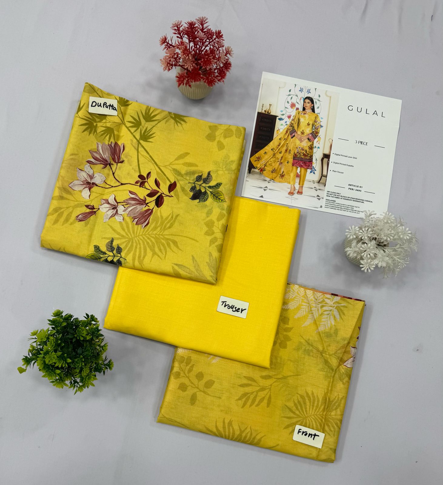 GULAL DIGITAL PRINTED LAWN 5 SUITS Category B Market Boy