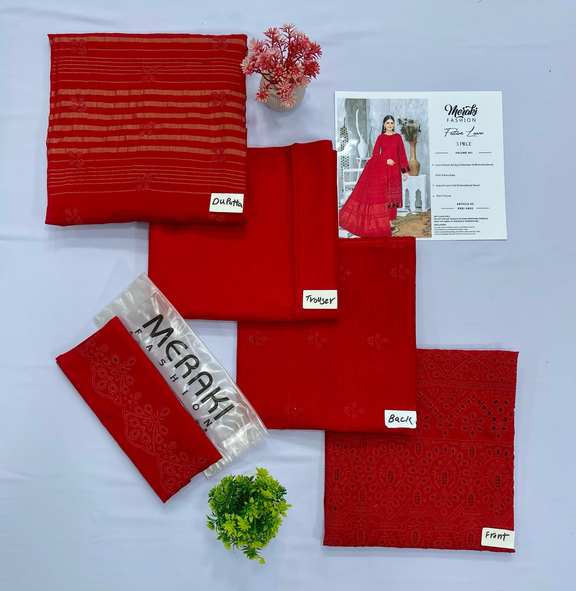 MERAKI FASHION VOL-381  (Set -Pack Of 6 Suits ) Market Boy