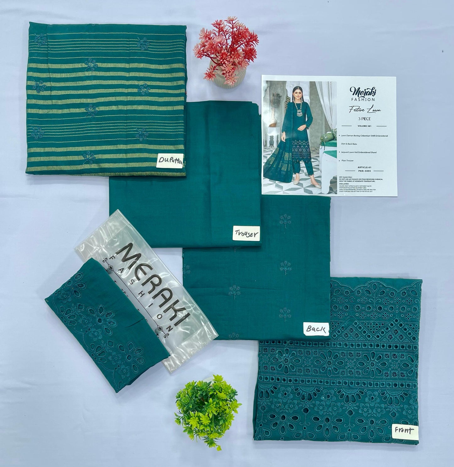 MERAKI FASHION VOL-381  (Set -Pack Of 3 Suits )Category A Market Boy