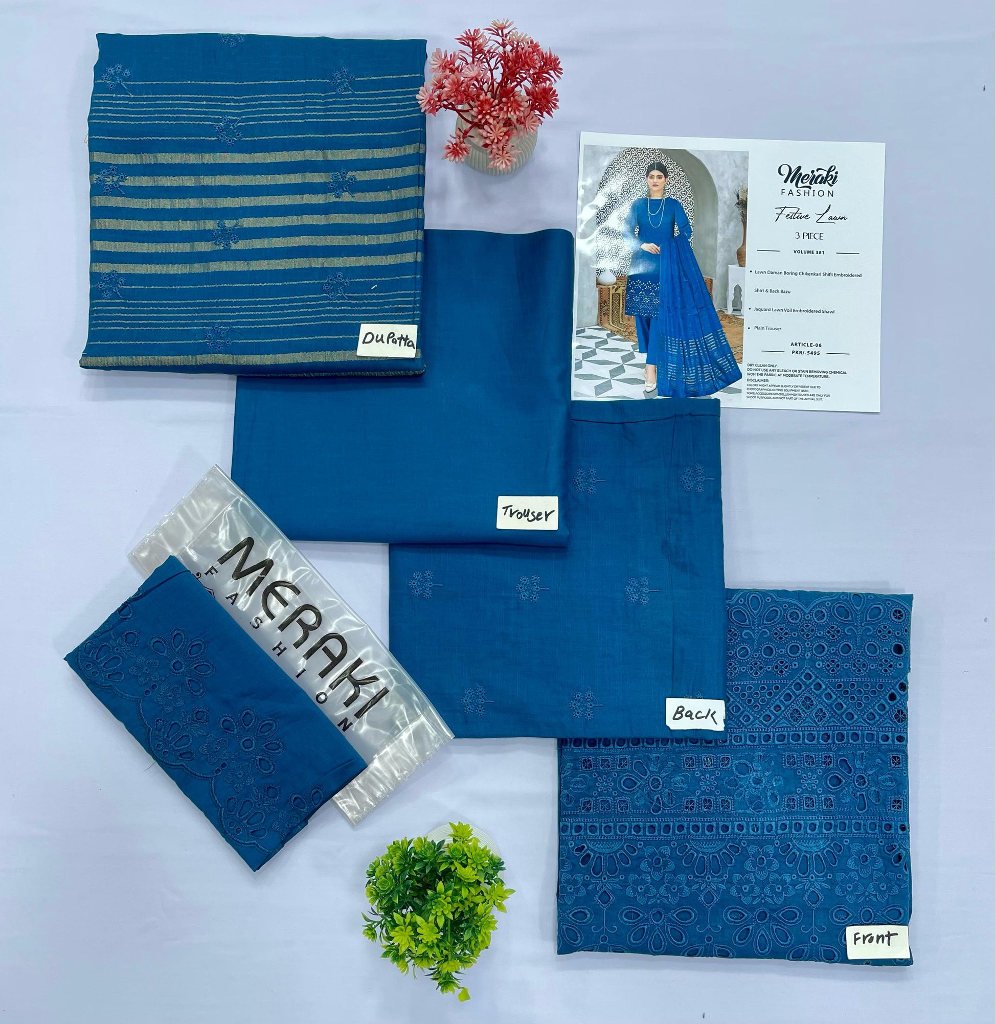 MERAKI FASHION VOL-381  (Set -Pack Of 6 Suits ) Market Boy