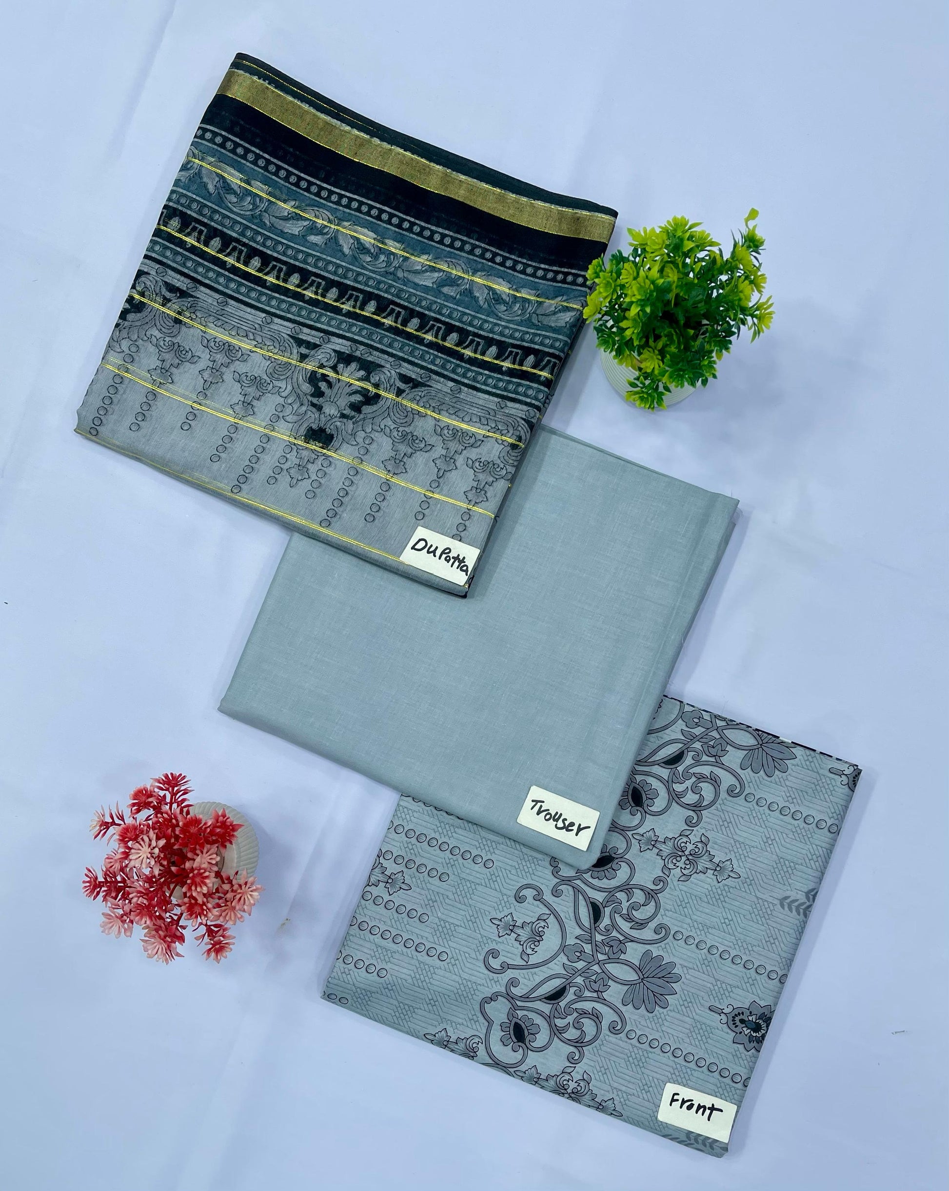 Awami Arrange Lawn 3-PC 90/70(Set -Pack Of 9 Suits ) Category B Market Boy