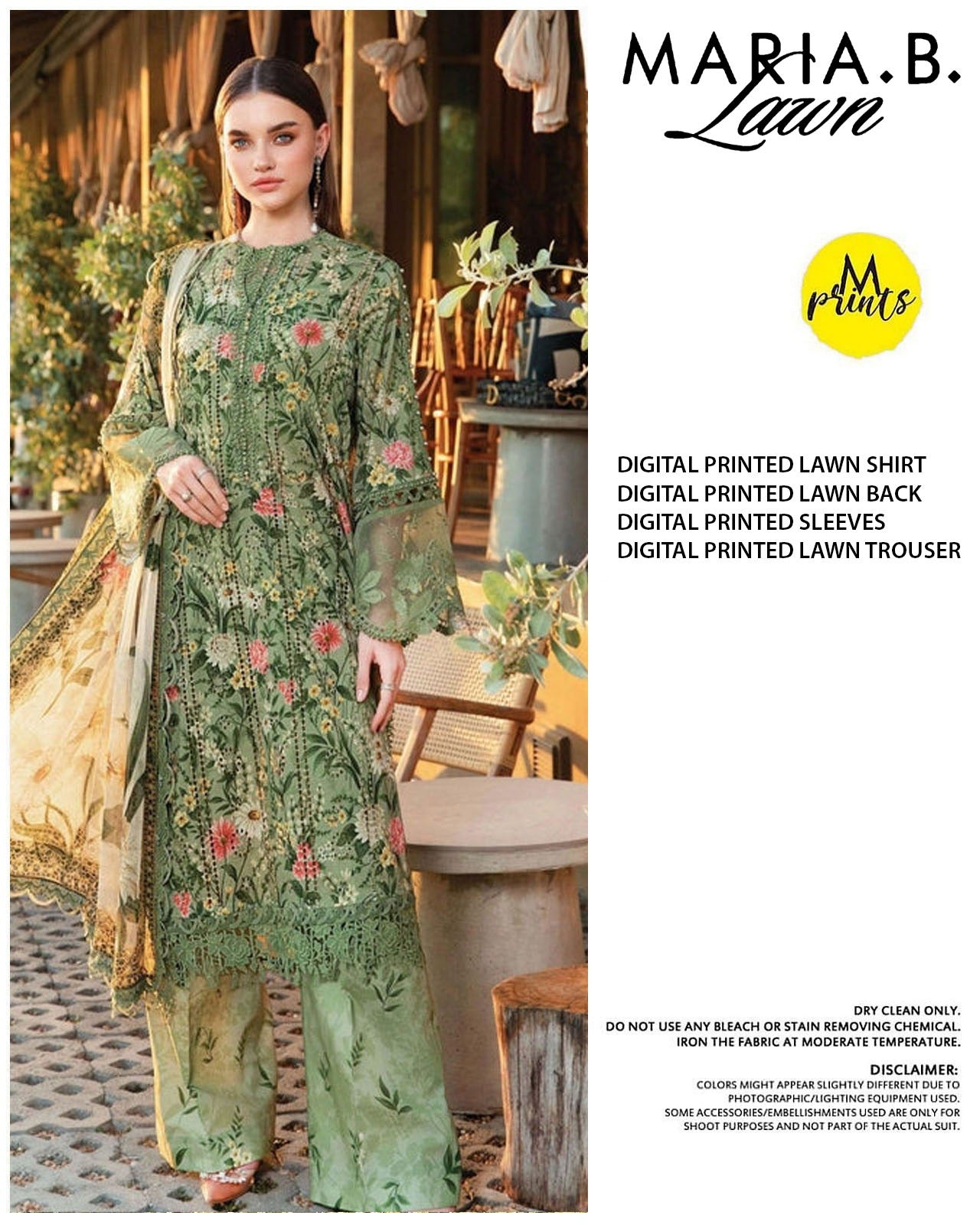 MARIA.B. DIGITAL PRINTED LAWN (Set -Pack Of 7 Suits ) Category B Market Boy