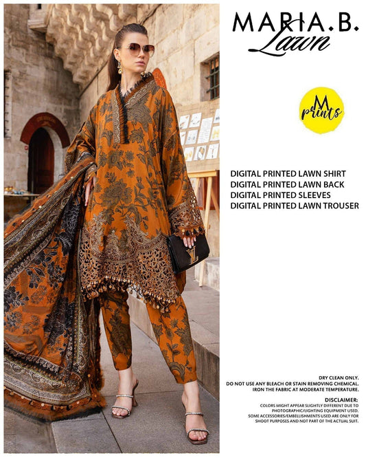 MARIA.B. DIGITAL PRINTED LAWN (Set -Pack Of 7 Suits ) Category A Market Boy