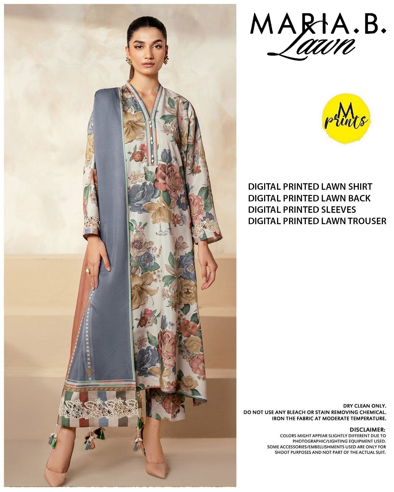 MARIA.B. DIGITAL PRINTED LAWN (Set -Pack Of 13 Suits ) Market Boy