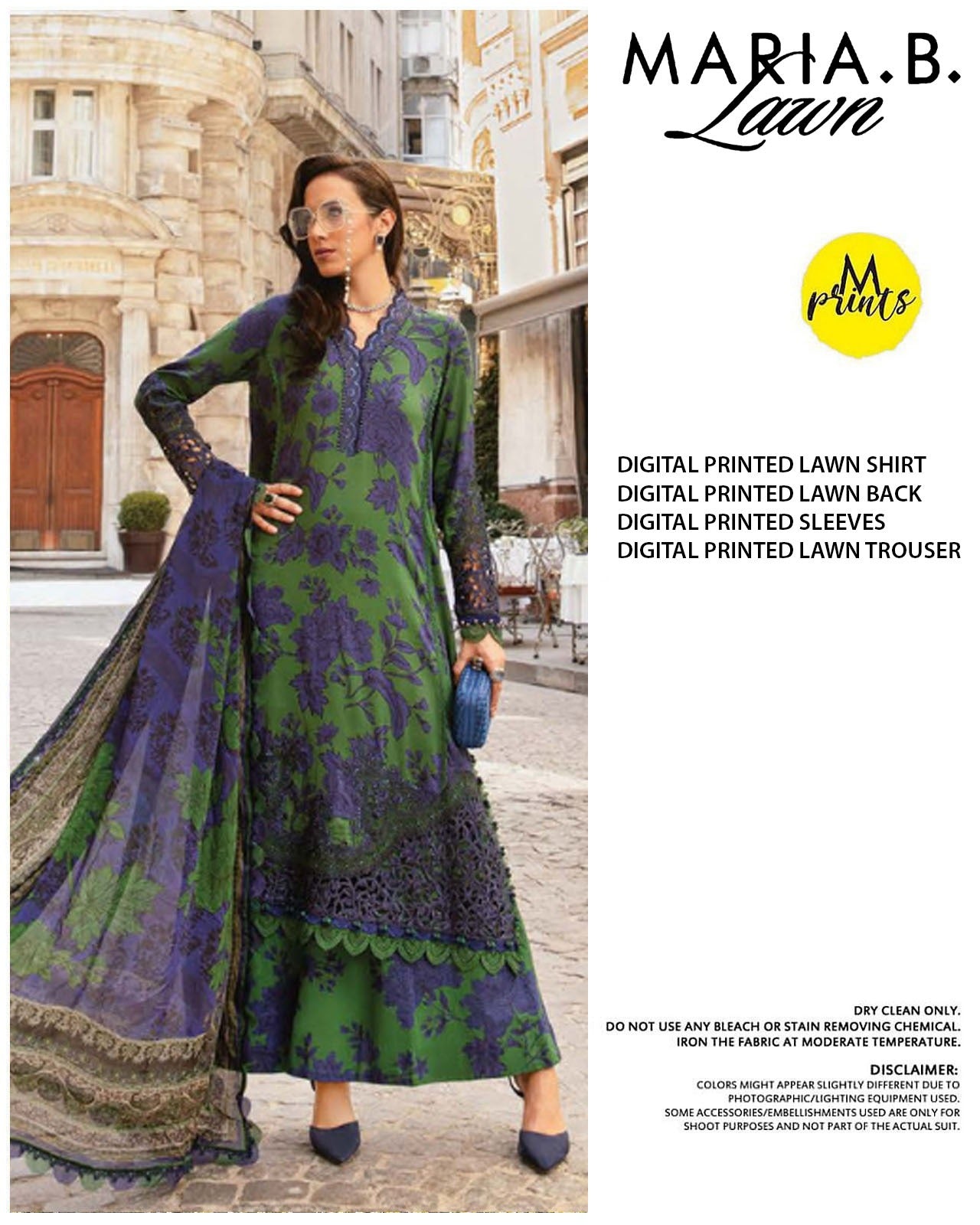 MARIA.B. DIGITAL PRINTED LAWN (Set -Pack Of 7 Suits ) Category A Market Boy