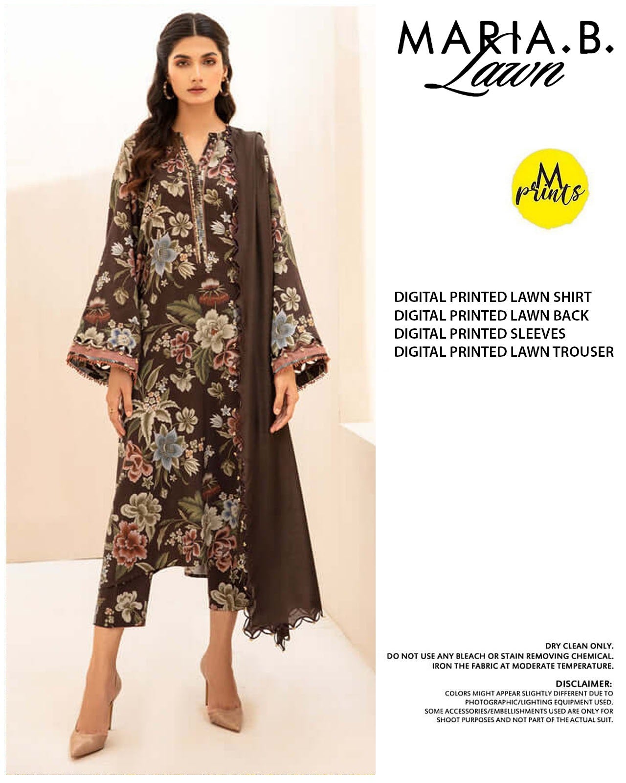 MARIA.B. DIGITAL PRINTED LAWN (Set -Pack Of 7 Suits ) Category A Market Boy