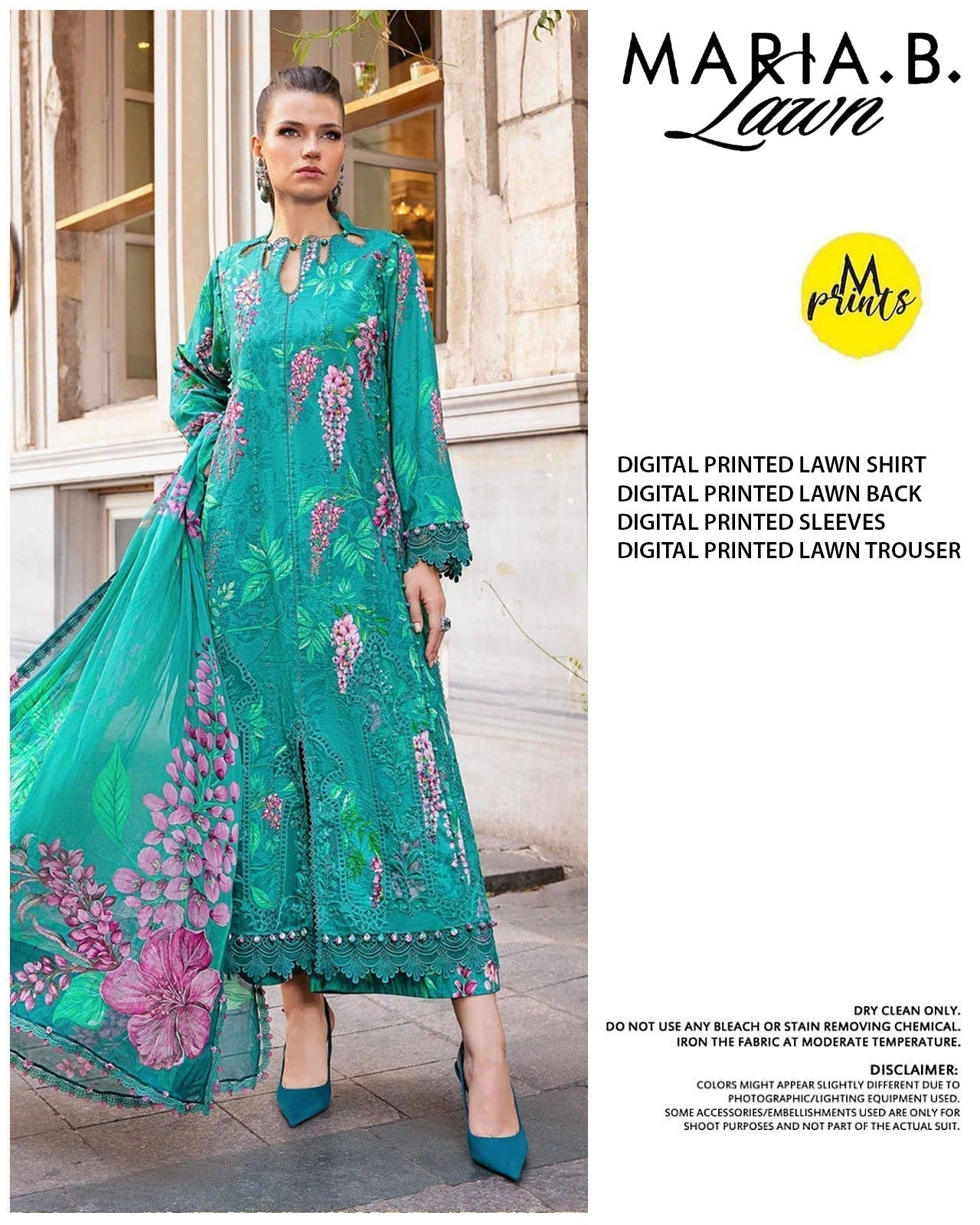 MARIA.B. DIGITAL PRINTED LAWN (Set -Pack Of 7 Suits ) Category A Market Boy