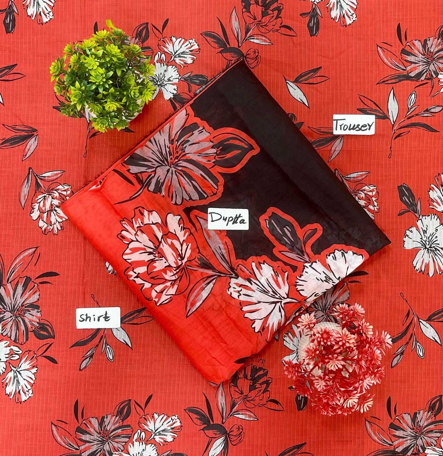 MULDEEP ORIGINAL BRAND BANA DURA ALL OVER 5 SUITS A Market Boy