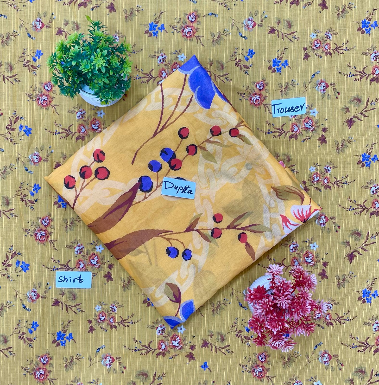 MULDEEP ORIGINAL BRAND BANA DURA ALL OVER 5 SUITS B Market Boy