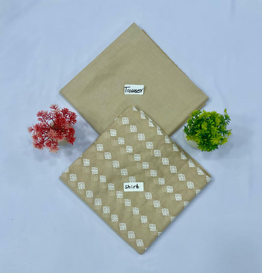 WHITE CHIKAN SHIFFLI  2-PC  8 SUITS  A Market Boy