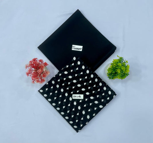 WHITE CHIKAN SHIFFLI  2-PC  4 SUITS  MIX Market Boy