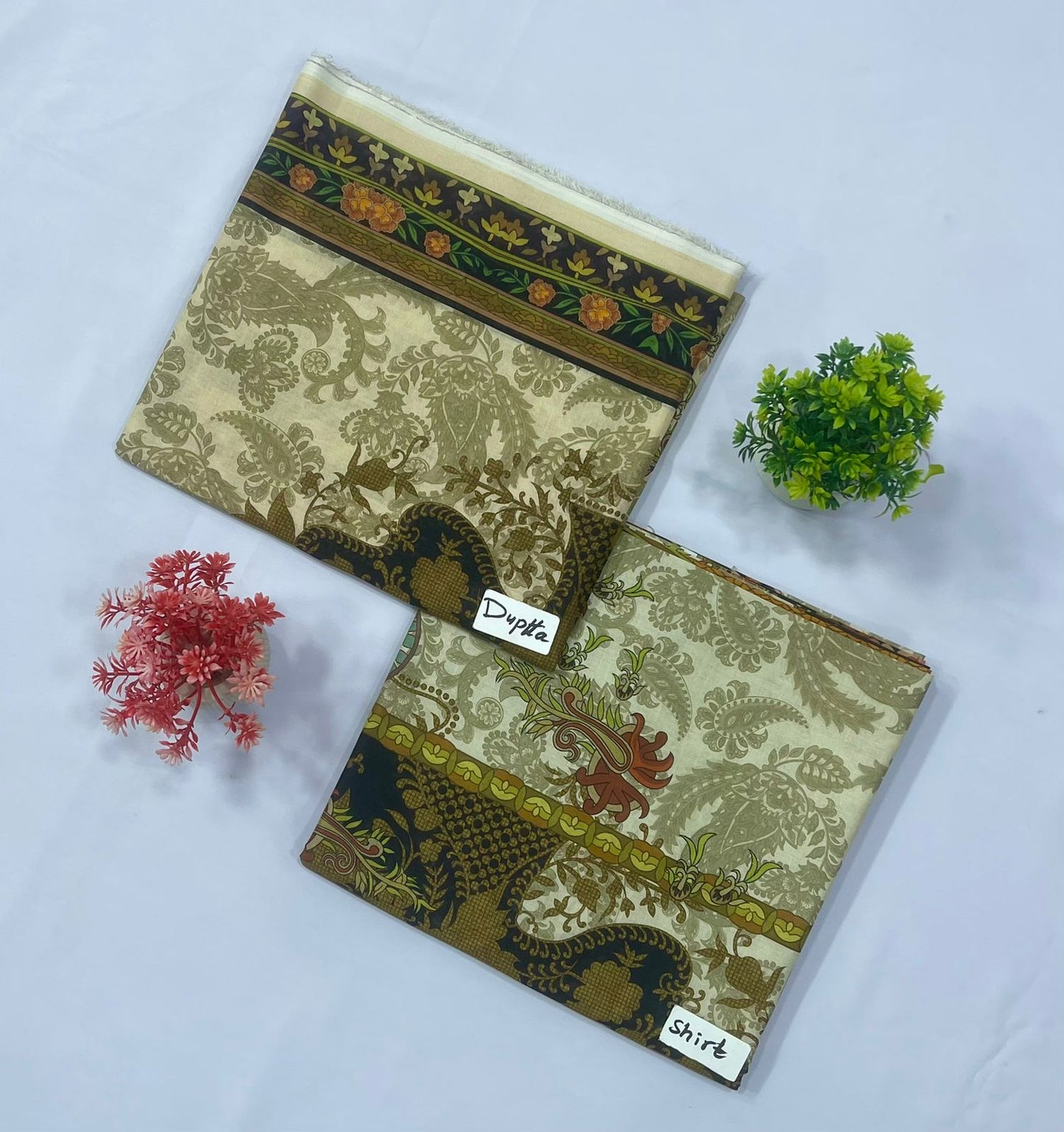 ORIGINAL  REET BRAND 3-PC LAWN 5 SUITS B