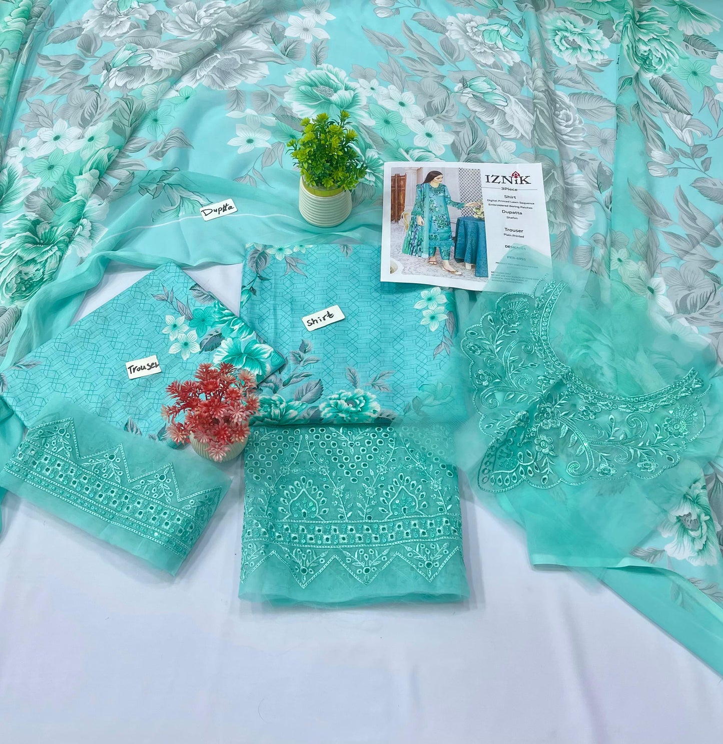 MARIA.B. 3PC DIGITAL PRINTED LAWN 12 SUITS