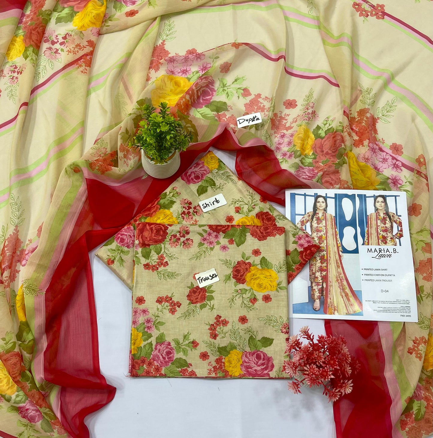 MARIA.B. 3PC LAWN 10 Suits